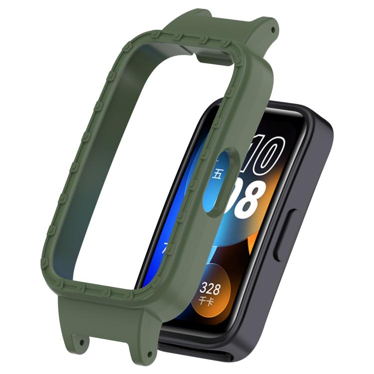 For Huawei Band 10 / 9 / 8 12mm Hollow PC Half Coverage Watch Protective Case