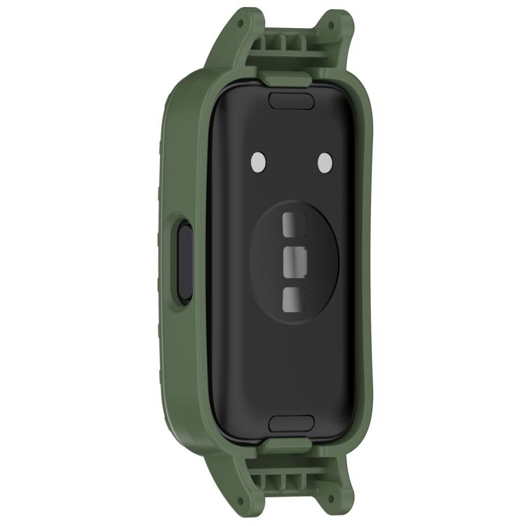 For Huawei Band 10 / 9 / 8 12mm Hollow PC Half Coverage Watch Protective Case