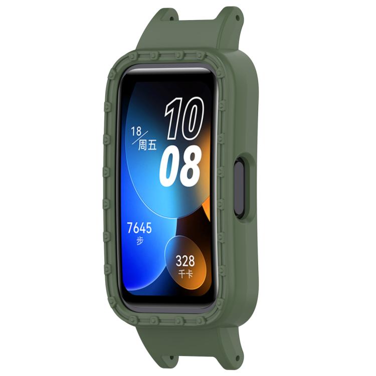 For Huawei Band 10 / 9 / 8 12mm Hollow PC Half Coverage Watch Protective Case