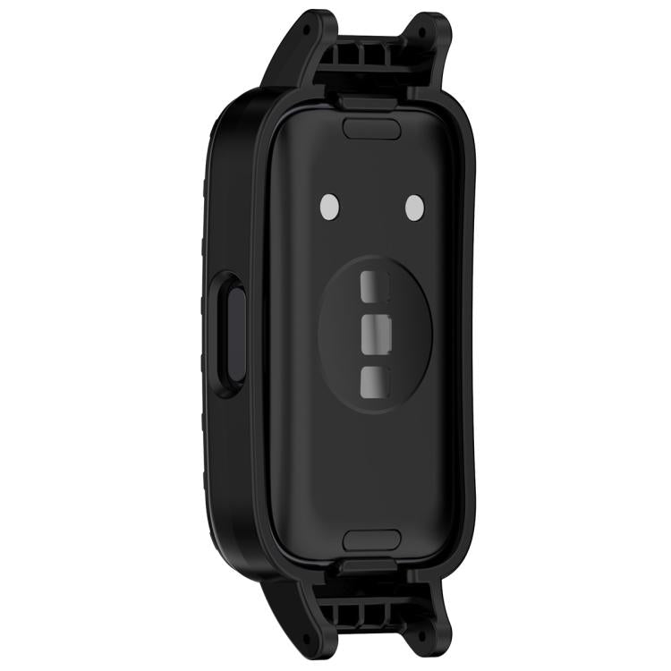 For Huawei Band 10 / 9 / 8 12mm Hollow PC Half Coverage Watch Protective Case
