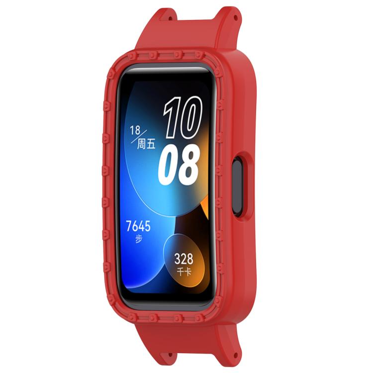 For Huawei Band 10 / 9 / 8 12mm Hollow PC Half Coverage Watch Protective Case