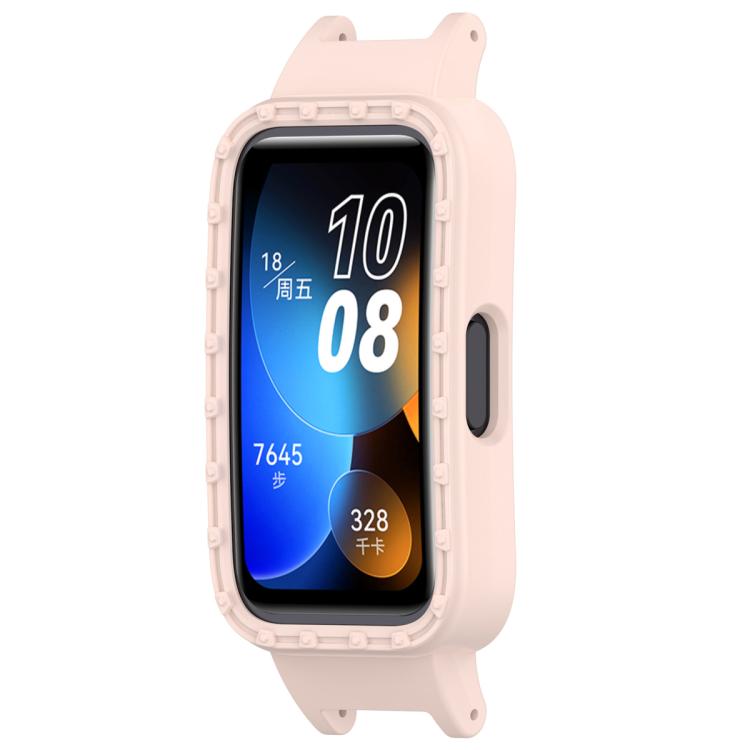 For Huawei Band 10 / 9 / 8 12mm Hollow PC Half Coverage Watch Protective Case