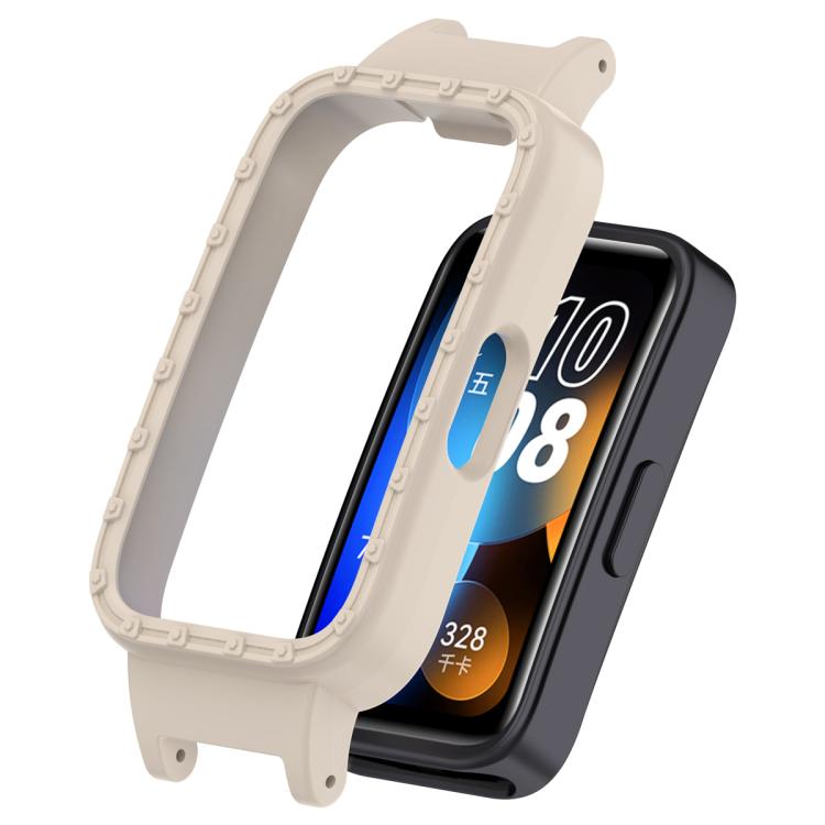 For Huawei Band 10 / 9 / 8 12mm Hollow PC Half Coverage Watch Protective Case