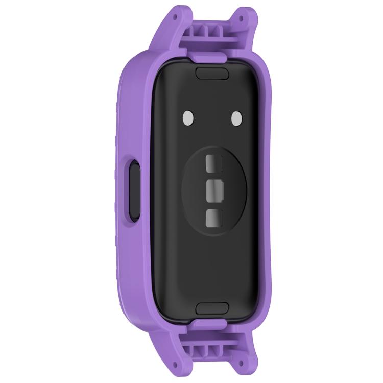 For Huawei Band 10 / 9 / 8 12mm Hollow PC Half Coverage Watch Protective Case