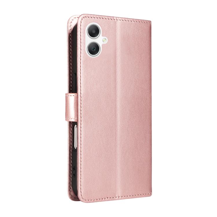 For Samsung Galaxy A07 5G Cat and Bee Embossed Flip Leather Phone Case