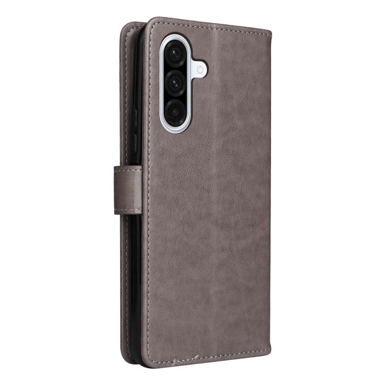 For Samsung Galaxy A56 5G Cat and Bee Embossed Flip Leather Phone Case