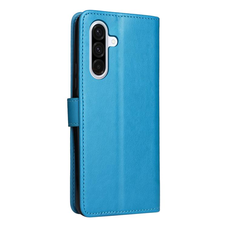 For Samsung Galaxy A56 5G Cat and Bee Embossed Flip Leather Phone Case