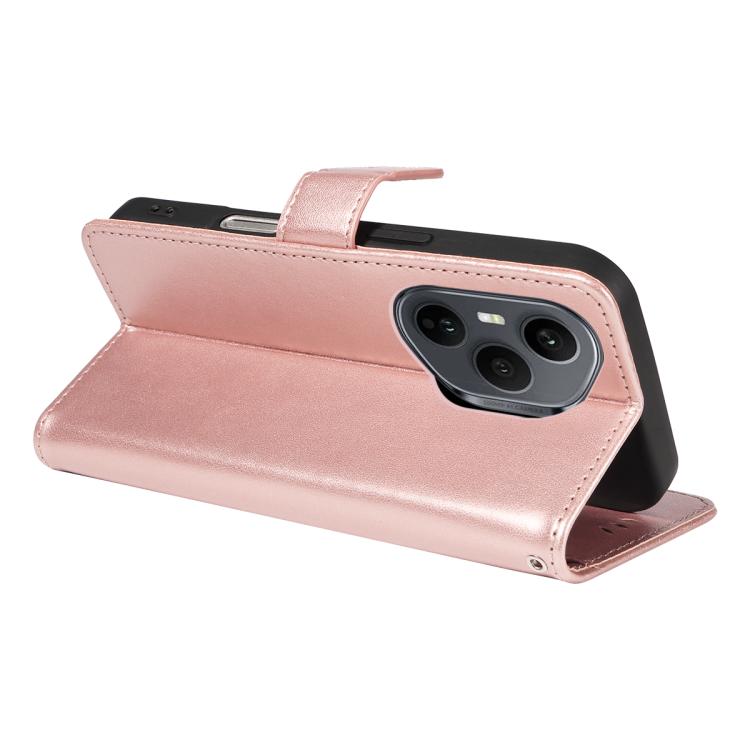For Honor 400 Pro Global 160.8mm Cat and Bee Embossed Flip Leather Phone Case
