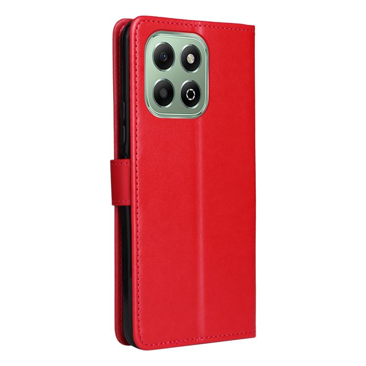 For Honor X6c / X6b / X6a / X5b Cat and Bee Embossed Flip Leather Phone Case