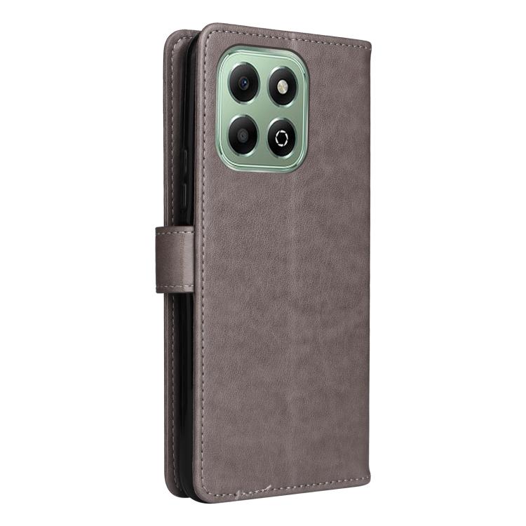 For Honor X6c / X6b / X6a / X5b Cat and Bee Embossed Flip Leather Phone Case