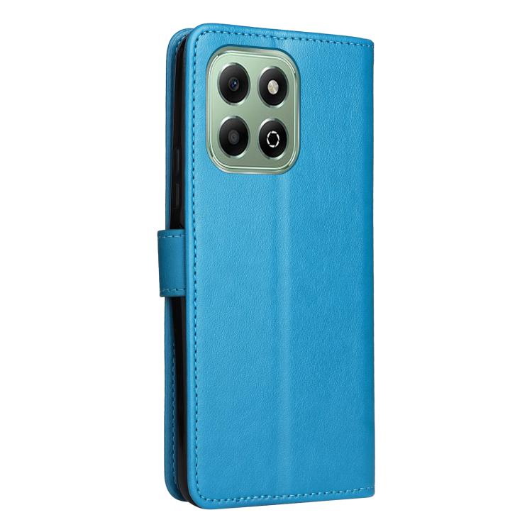 For Honor X6c / X6b / X6a / X5b Cat and Bee Embossed Flip Leather Phone Case
