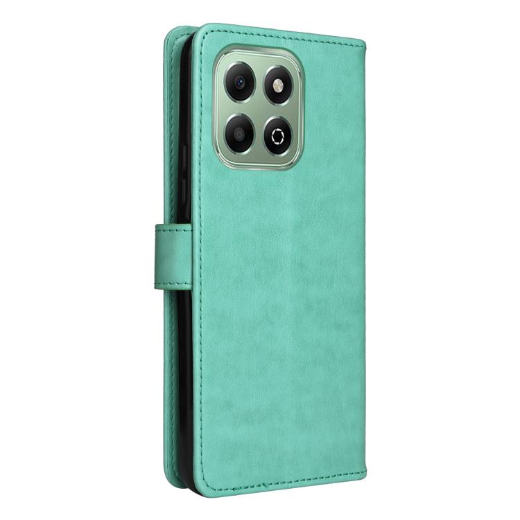 For Honor X6c / X6b / X6a / X5b Cat and Bee Embossed Flip Leather Phone Case