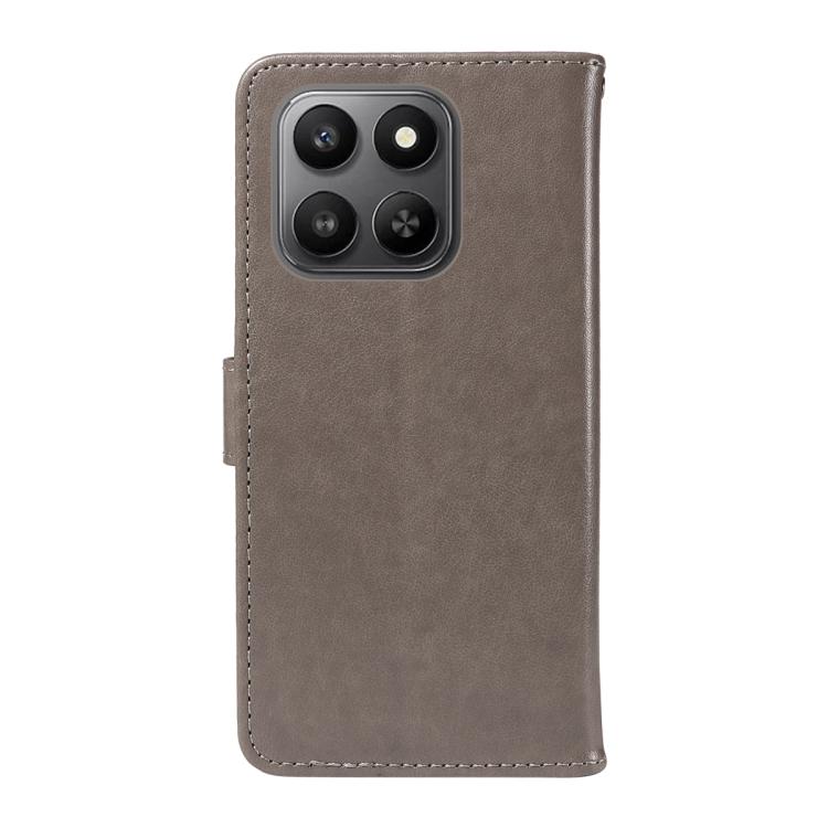 For Honor 400 Smart 5G Cat and Bee Embossed Flip Leather Phone Case