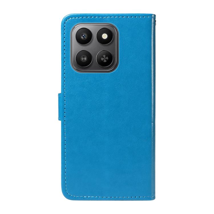 For Honor 400 Smart 5G Cat and Bee Embossed Flip Leather Phone Case