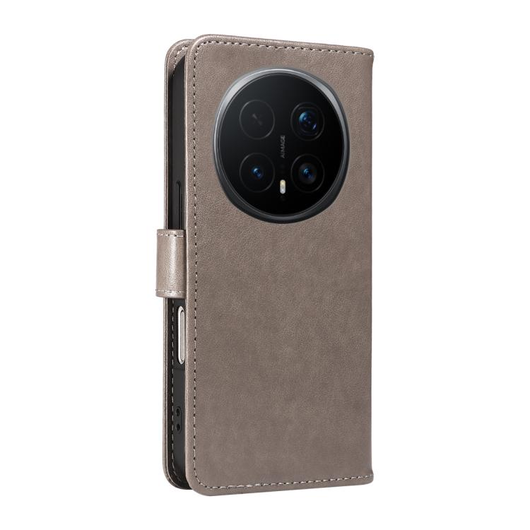 For Honor Magic8 Pro Cat and Bee Embossed Flip Leather Phone Case