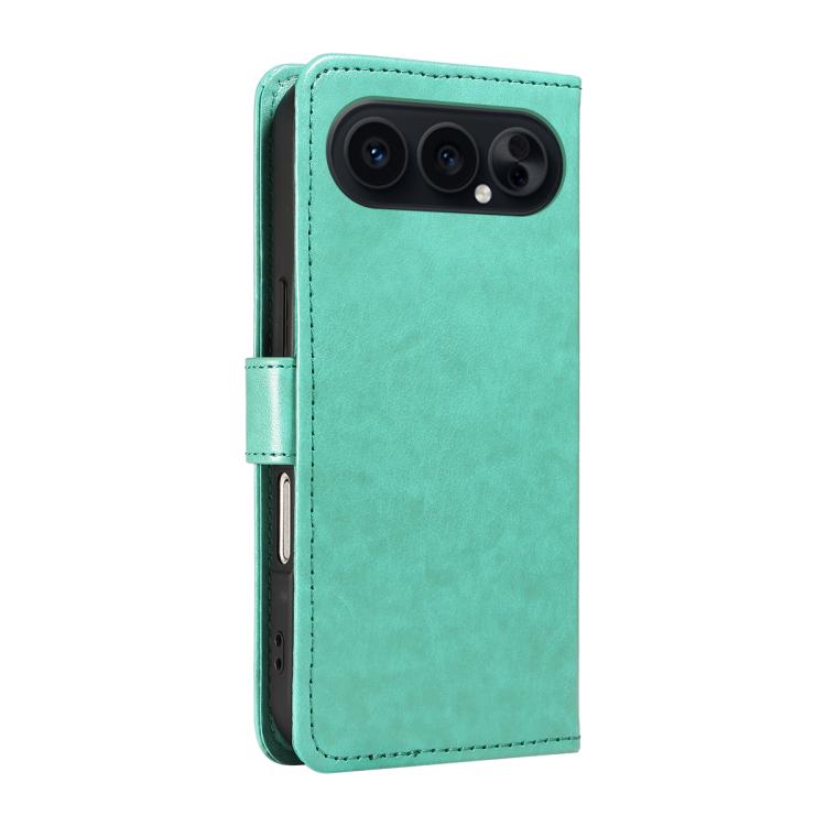 For Honor 500 Pro Global 155.8mm Cat and Bee Embossed Flip Leather Phone Case