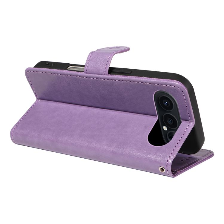 For Honor 500 Pro Global 155.8mm Cat and Bee Embossed Flip Leather Phone Case