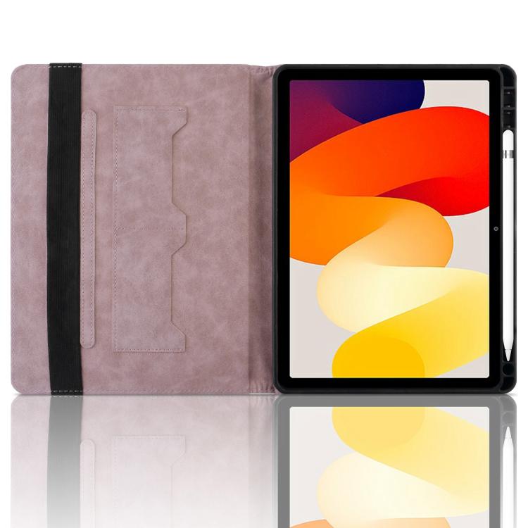 For Xiaomi Redmi Pad SE 11 2023 Rhombus Embossed Leather Smart Tablet Case