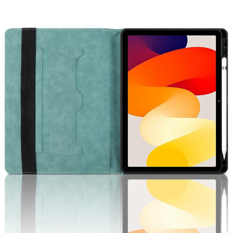 For Xiaomi Redmi Pad SE 11 2023 Rhombus Embossed Leather Smart Tablet Case