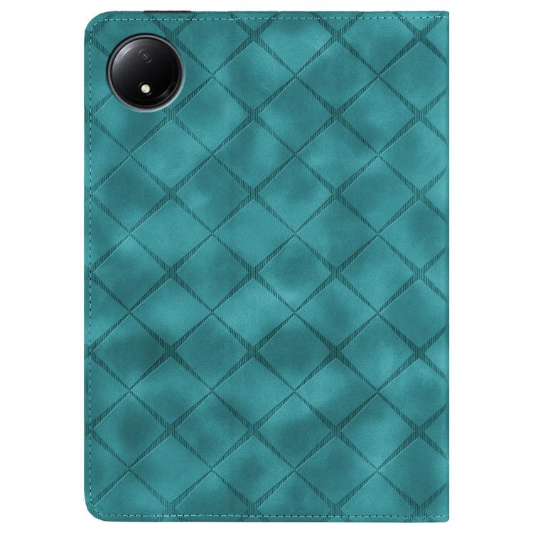 For Xiaomi Redmi Pad SE 8.7 Rhombus Embossed Leather Smart Tablet Case