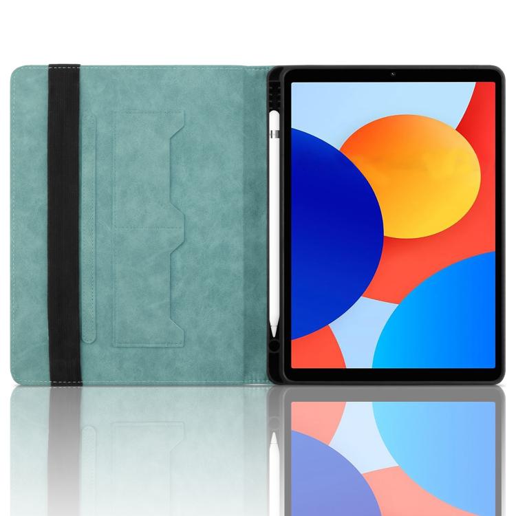 For Xiaomi Redmi Pad SE 8.7 Rhombus Embossed Leather Smart Tablet Case