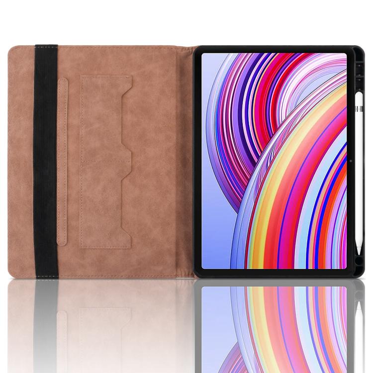 For Xiaomi Redmi Pad Pro 12.1 2024 Rhombus Embossing Leather Tablet Case