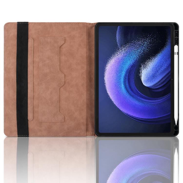 For Xiaomi Pad 6 / 6 Pro Rhombus Embossing Leather Tablet Case
