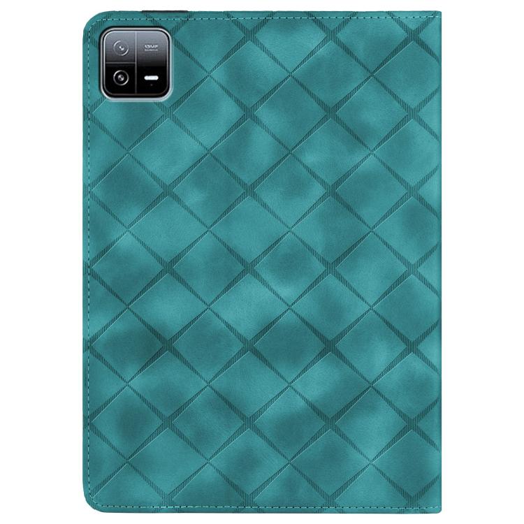 For Xiaomi Pad 6 / 6 Pro Rhombus Embossing Leather Tablet Case