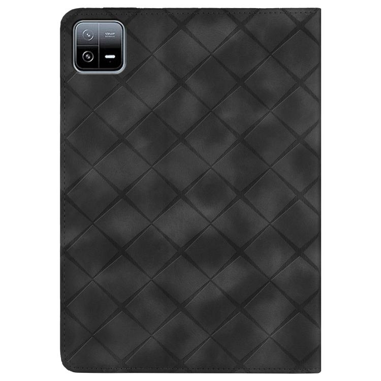 For Xiaomi Pad 6 / 6 Pro Rhombus Embossing Leather Tablet Case
