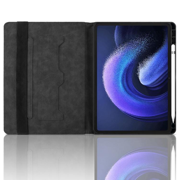For Xiaomi Pad 6 / 6 Pro Rhombus Embossing Leather Tablet Case