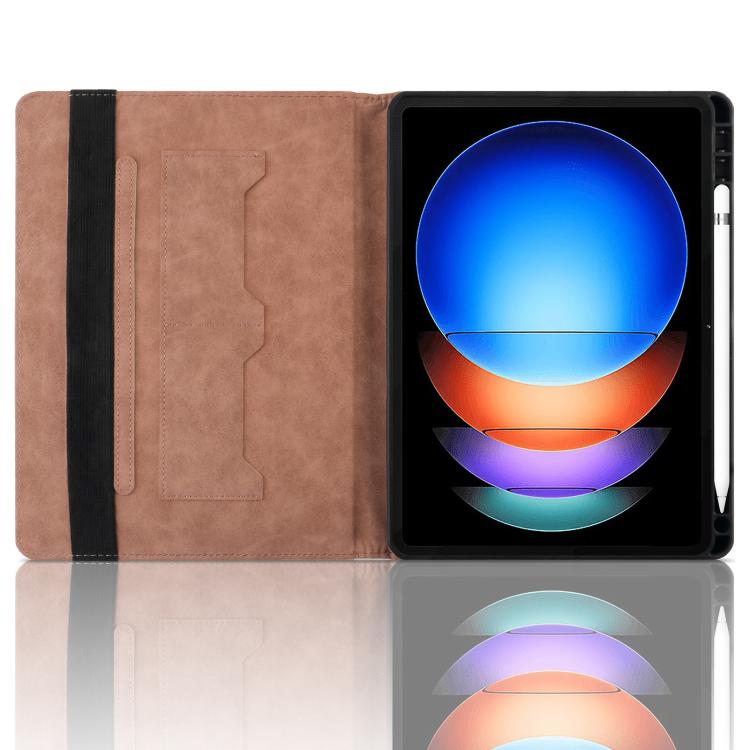 For Xiaomi Pad 6S Pro 12.4 Rhombus Embossing Leather Tablet Case