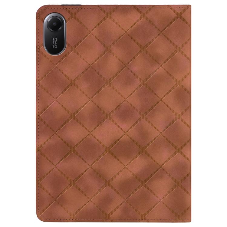 For Xiaomi Redmi Pad 2 Rhombus Embossing Leather Tablet Case
