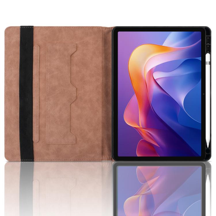 For Xiaomi Redmi Pad 2 Rhombus Embossing Leather Tablet Case