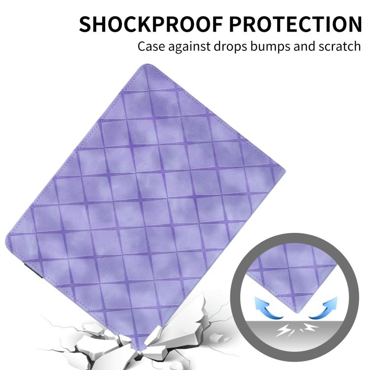 For Xiaomi Redmi Pad 2 Rhombus Embossing Leather Tablet Case