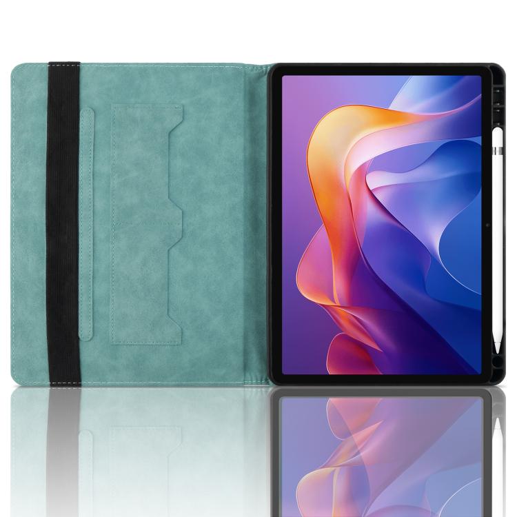 For Xiaomi Redmi Pad 2 Rhombus Embossing Leather Tablet Case