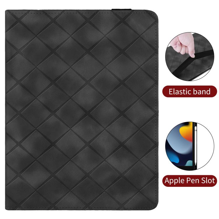 For Xiaomi Redmi Pad 2 Rhombus Embossing Leather Tablet Case
