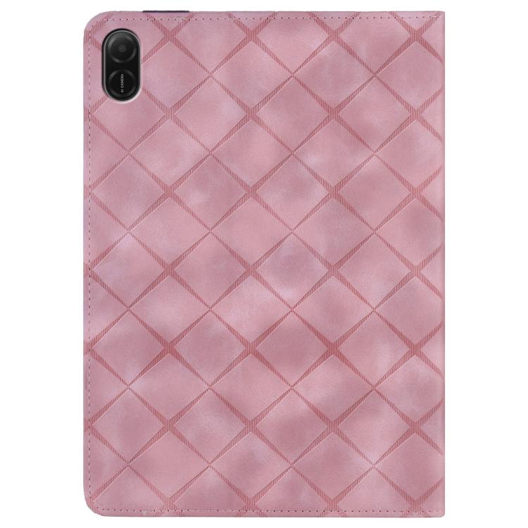 For Honor Pad X8a / X9 2024 Rhombus Embossing Leather Tablet Case