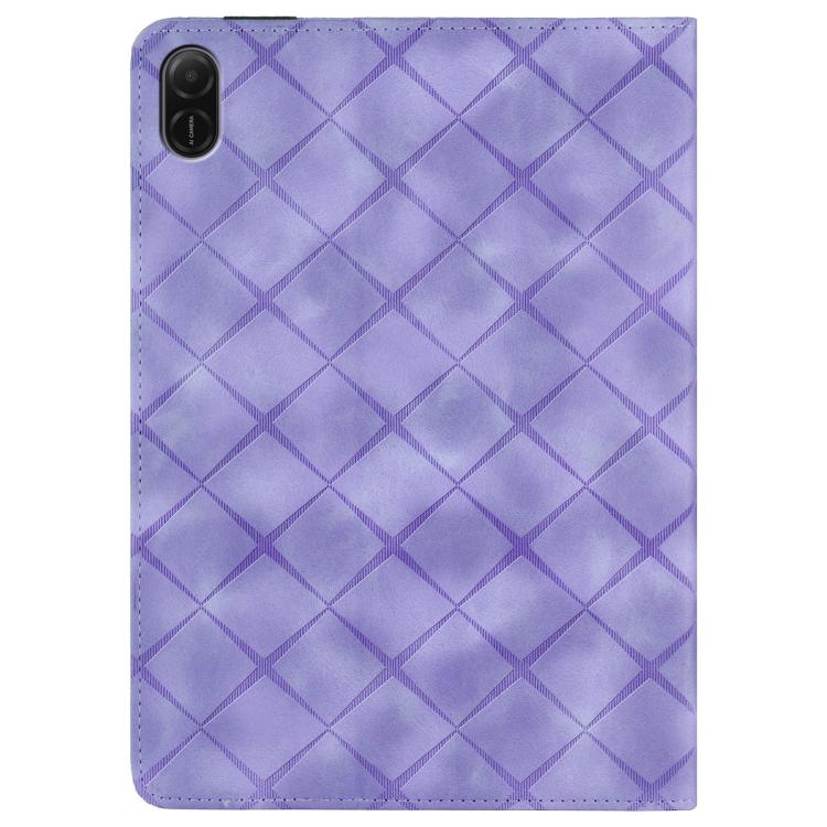For Honor Pad X9 2023 / X8 Pro Rhombus Embossing Leather Tablet Case