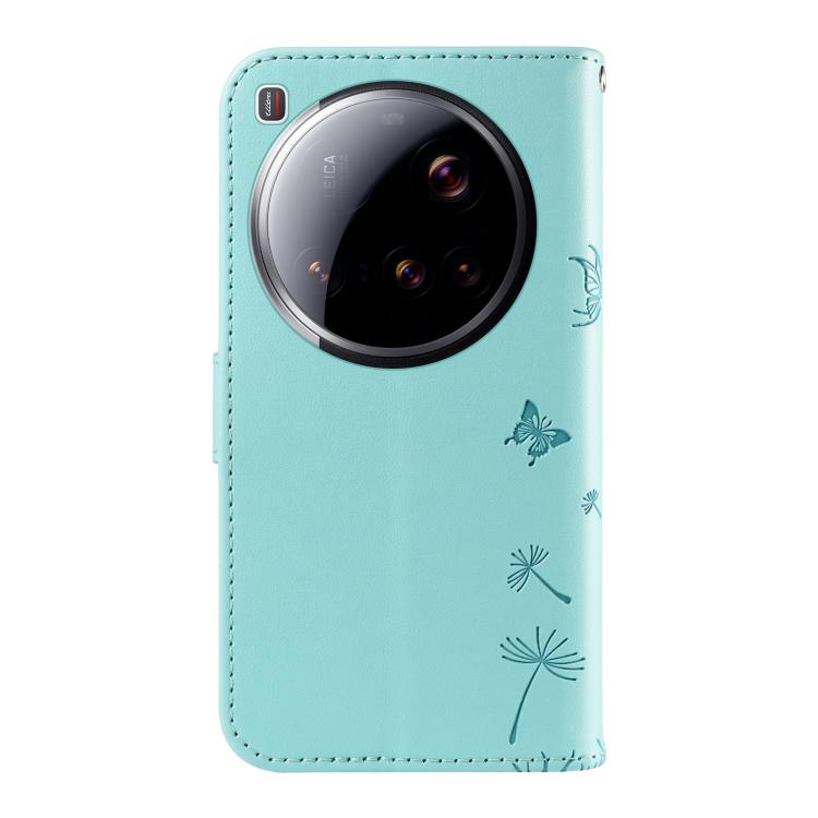 For Xiaomi 15 Ultra 5G Global Dandelion Embossed Pattern Flip Leather Phone Case
