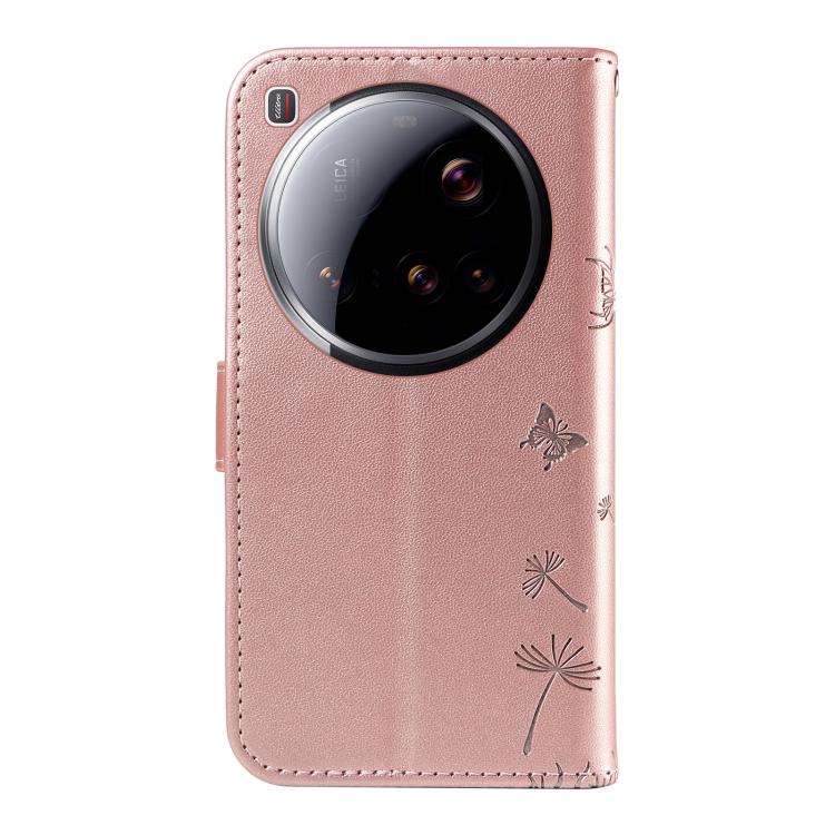 For Xiaomi 15 Ultra 5G Global Dandelion Embossed Pattern Flip Leather Phone Case