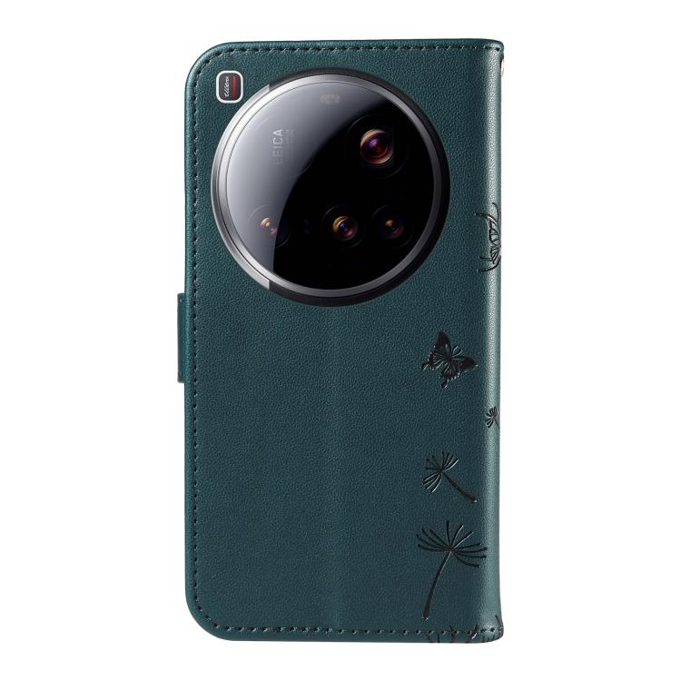 For Xiaomi 15 Ultra 5G Global Dandelion Embossed Pattern Flip Leather Phone Case