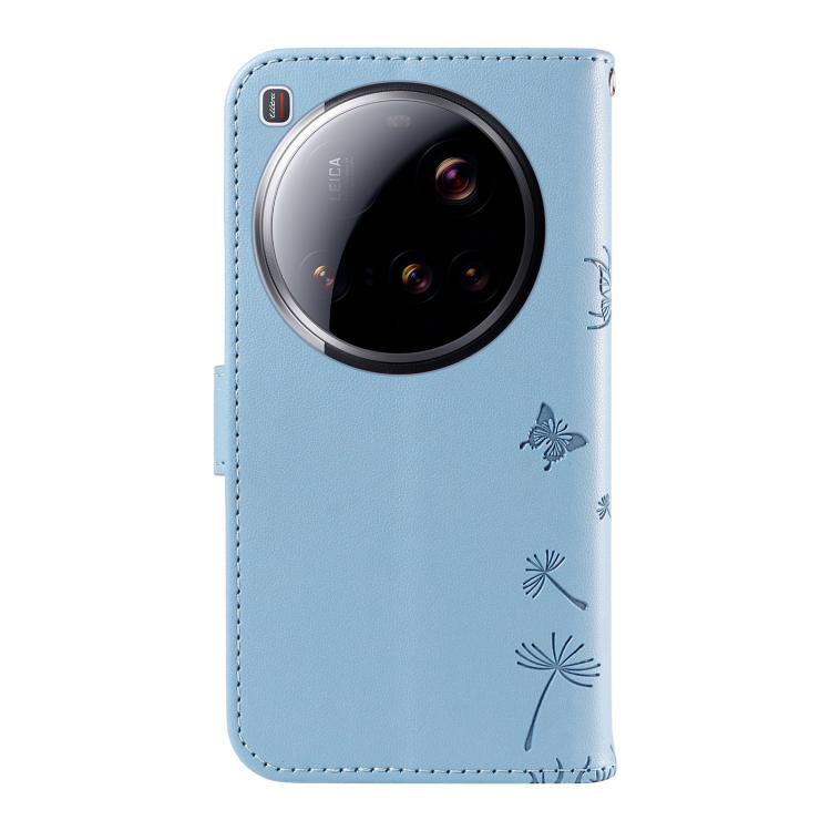 For Xiaomi 15 Ultra 5G Global Dandelion Embossed Pattern Flip Leather Phone Case