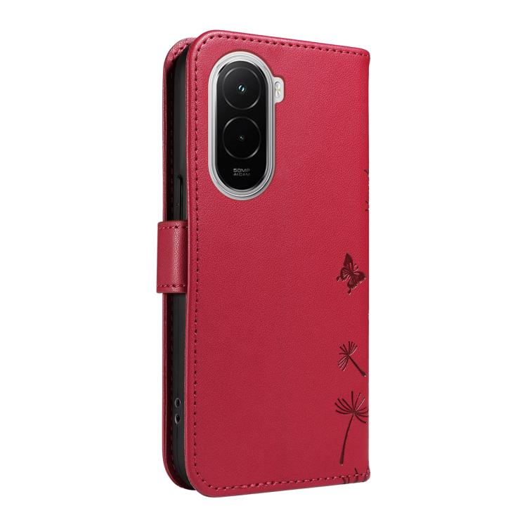 For Xiaomi Poco M7 4G 169mm Dandelion Embossed Pattern Flip Leather Phone Case