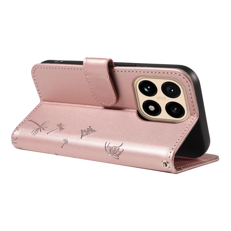 For Xiaomi 15T 5G Dandelion Embossed Pattern Flip Leather Phone Case