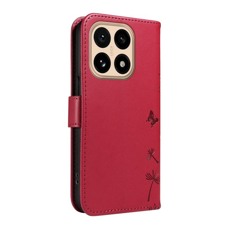 For Xiaomi 15T 5G Dandelion Embossed Pattern Flip Leather Phone Case