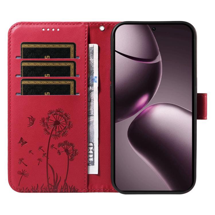 For Xiaomi 15T 5G Dandelion Embossed Pattern Flip Leather Phone Case