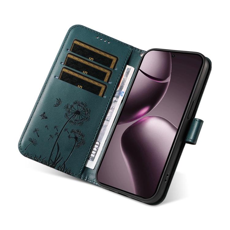 For Xiaomi 15T 5G Dandelion Embossed Pattern Flip Leather Phone Case