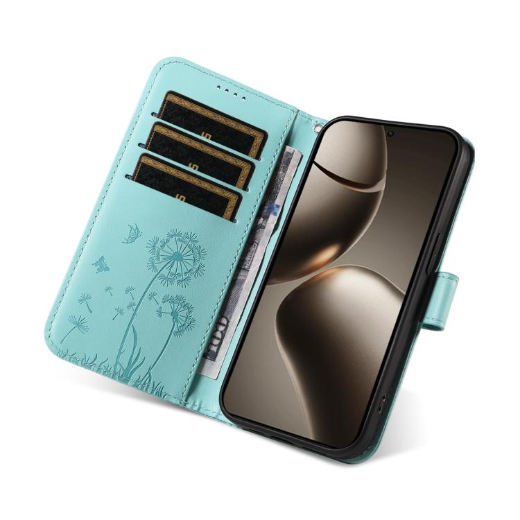 For Xiaomi 15T Pro 5G Dandelion Embossed Pattern Flip Leather Phone Case