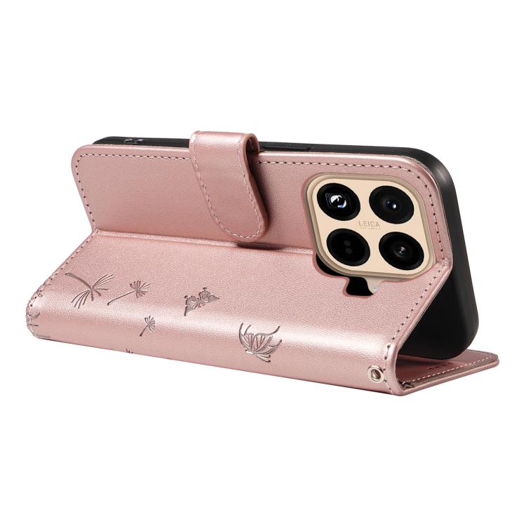For Xiaomi 15T Pro 5G Dandelion Embossed Pattern Flip Leather Phone Case