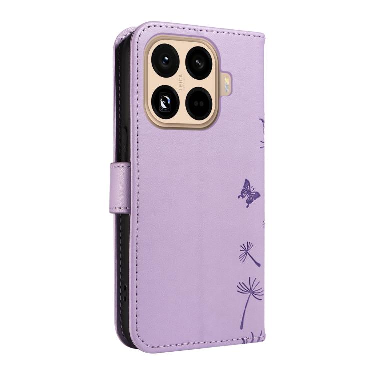 For Xiaomi 15T Pro 5G Dandelion Embossed Pattern Flip Leather Phone Case